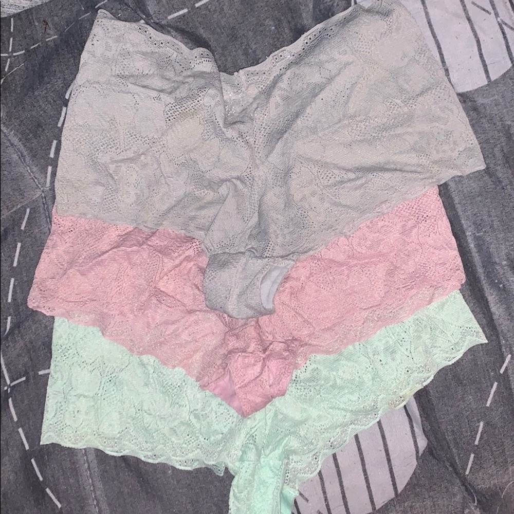 3 pack Lace panties